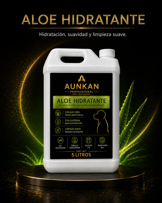 Shampoo Aunkan Aloe Hidratante
