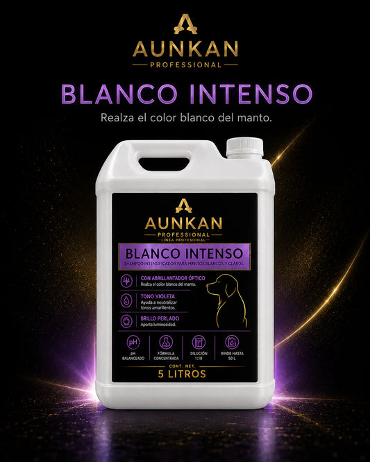 Shampoo Aunkan Blanco Intenso
