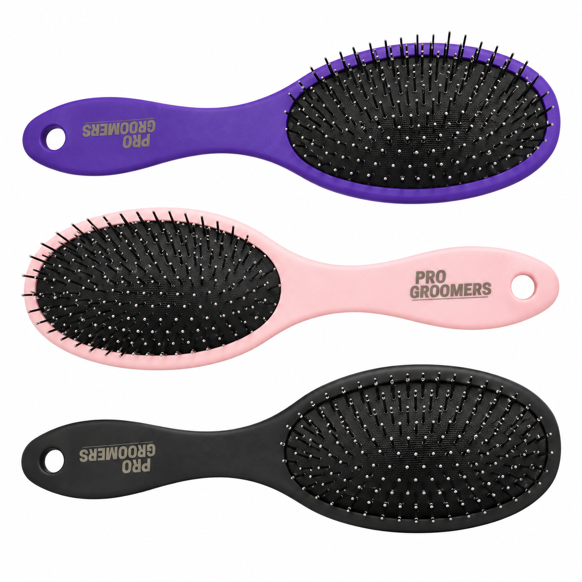 Cepillo Pin Brush Ultra Ligero Pro Groomers Firme 20mm