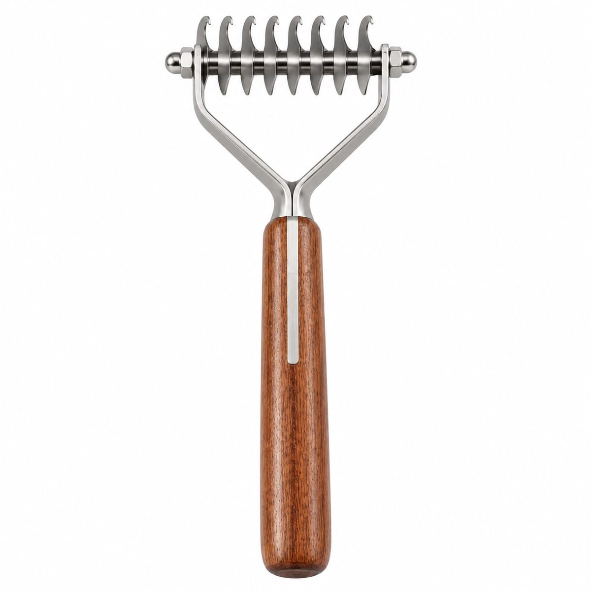 Deslanador Pro Groomers Coat Strippers Natural Wood