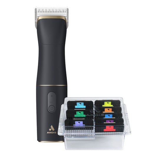 Maquina Andis beSpoke + Set de Alzadores 4 pzas.