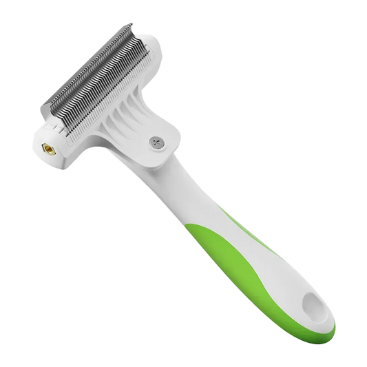 Rastrillo deslanador dientes finos - Imperio Grooming