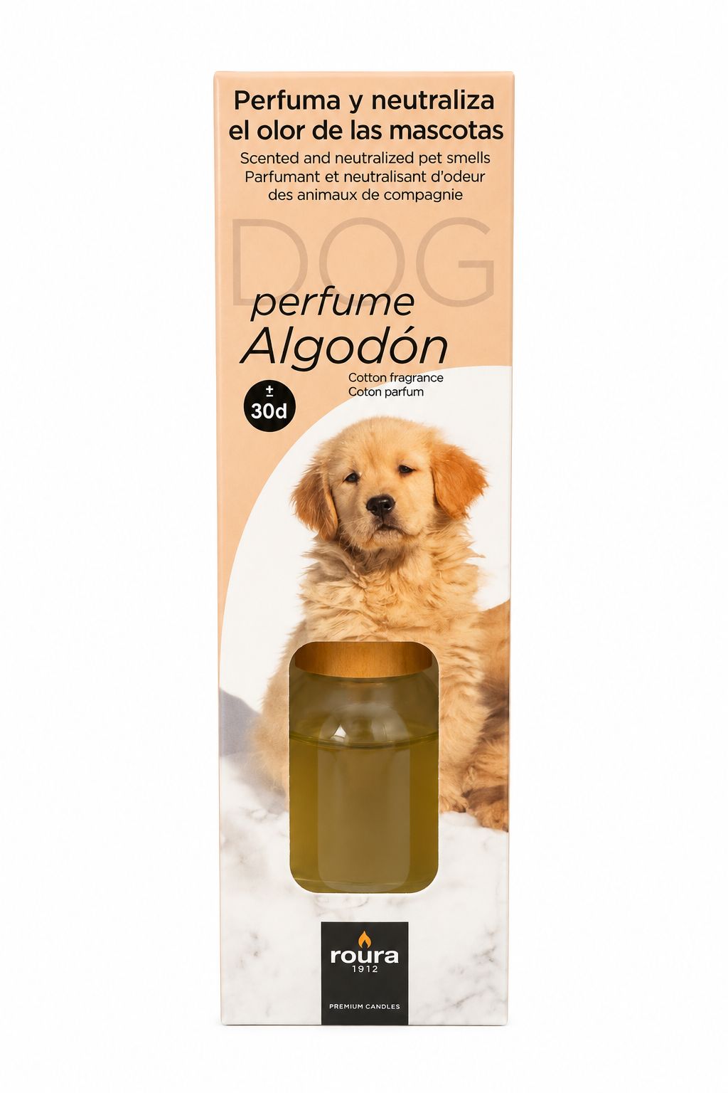 Difusor Aromático para Mascotas DOG Algodón – Neutraliza Olores