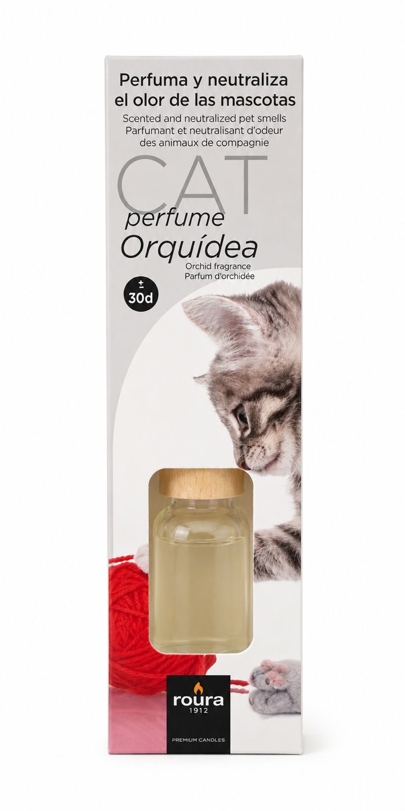 Difusor Aromático para Mascotas CAT Orquídea – Neutraliza Olores |