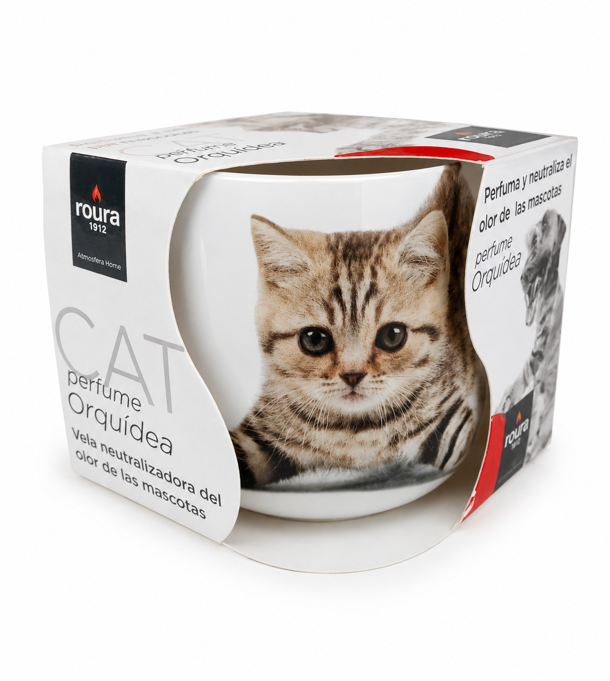 Vela Aromática para Mascotas CAT Orquídia – Neutraliza Olores