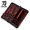 Set de Tijeras Katana Seito - Rojo - Imperio Grooming