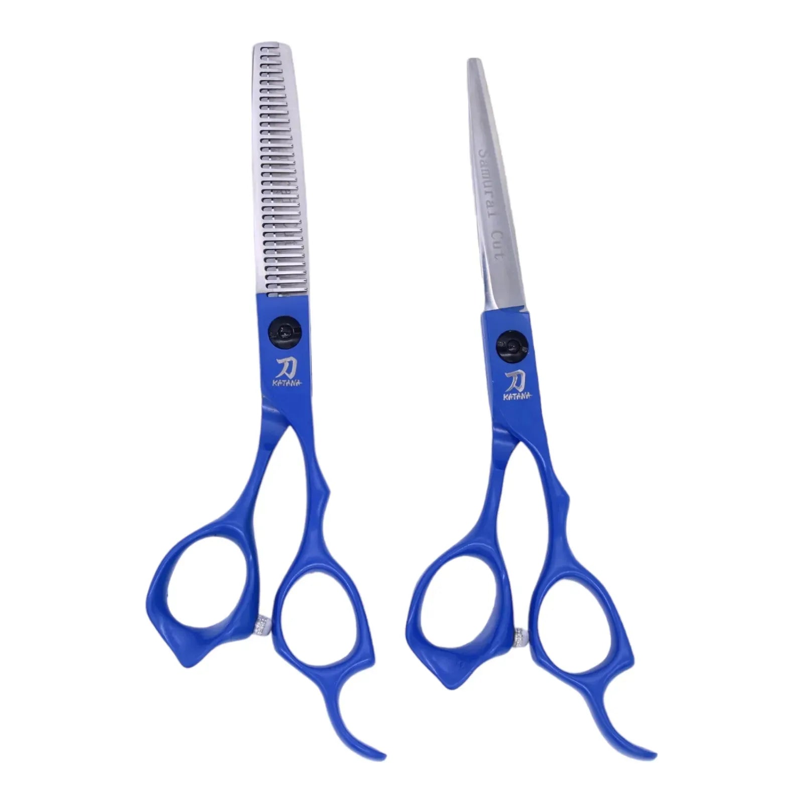 Set De 2 Tijeras Katana basic - Azul - Imperio Grooming