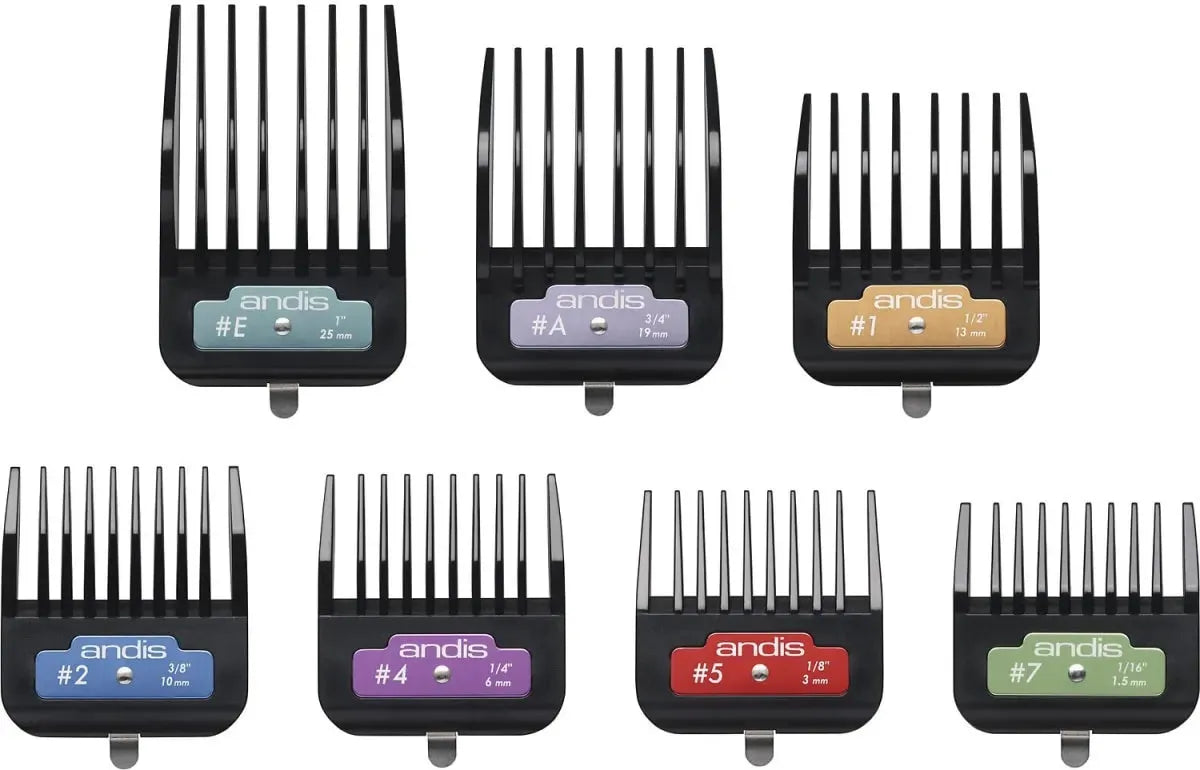 Set Alzadores Plasticos Andis - Imperio Grooming