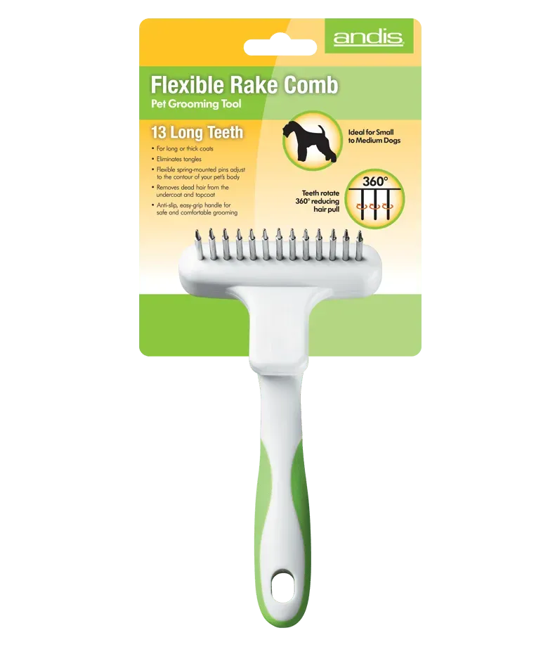 Deslanador rastrillo Flexible Andis - Imperio Grooming