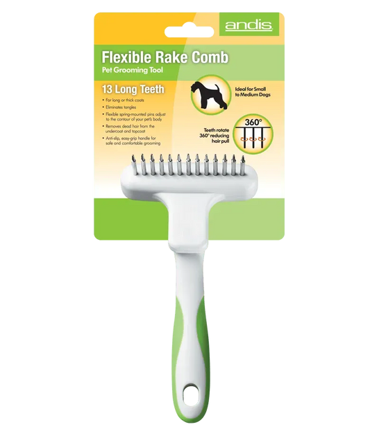Deslanador rastrillo Flexible Andis - Imperio Grooming