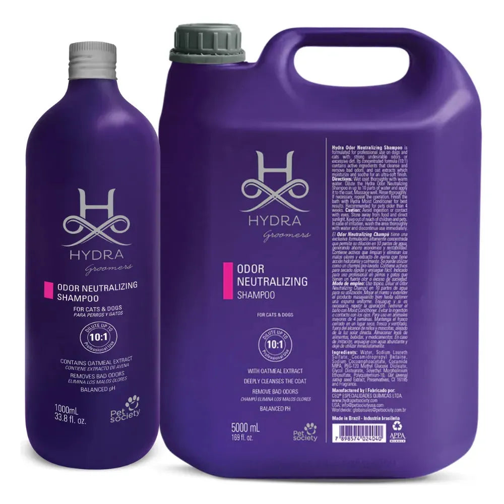 Shampoo Hydra neutralizador de olores para perros y gatos