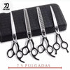 Set de Tijeras Katana Senpai - Black - Imperio Grooming