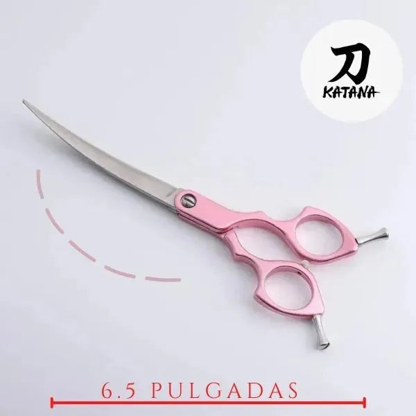 Tijera Katana Senpai - Curva 6.5 - Imperio Grooming